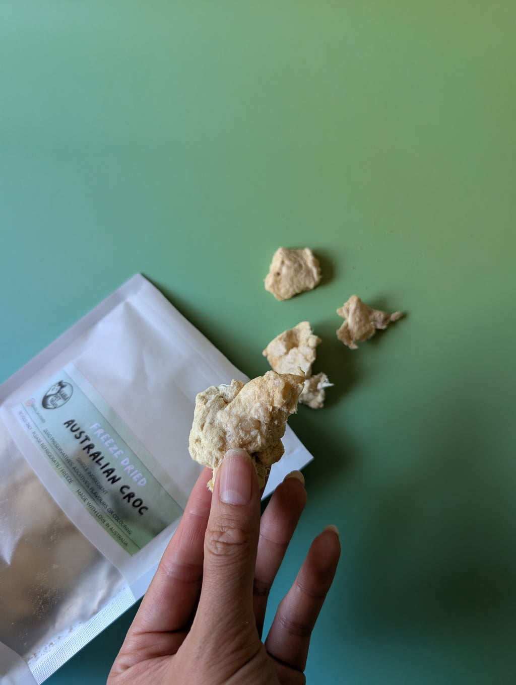 Freeze Dried Crocodile