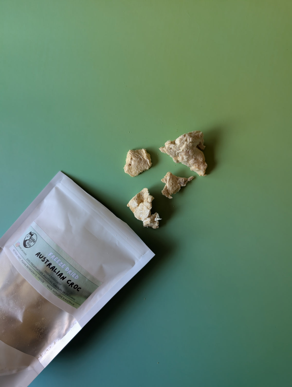 Freeze Dried Crocodile
